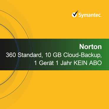 Norton 360 Standard 10 GB Cloud-Backup 1 Gerät 1 Jahr KEIN ABO