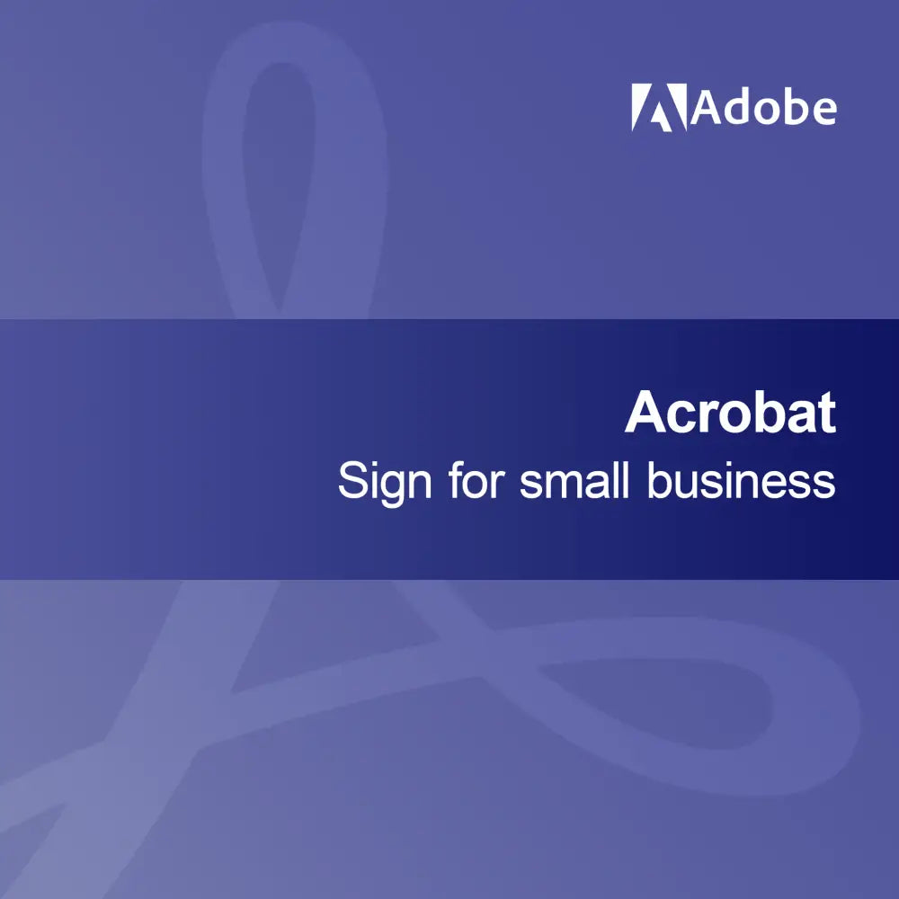 Acrobat Sign per piccole imprese