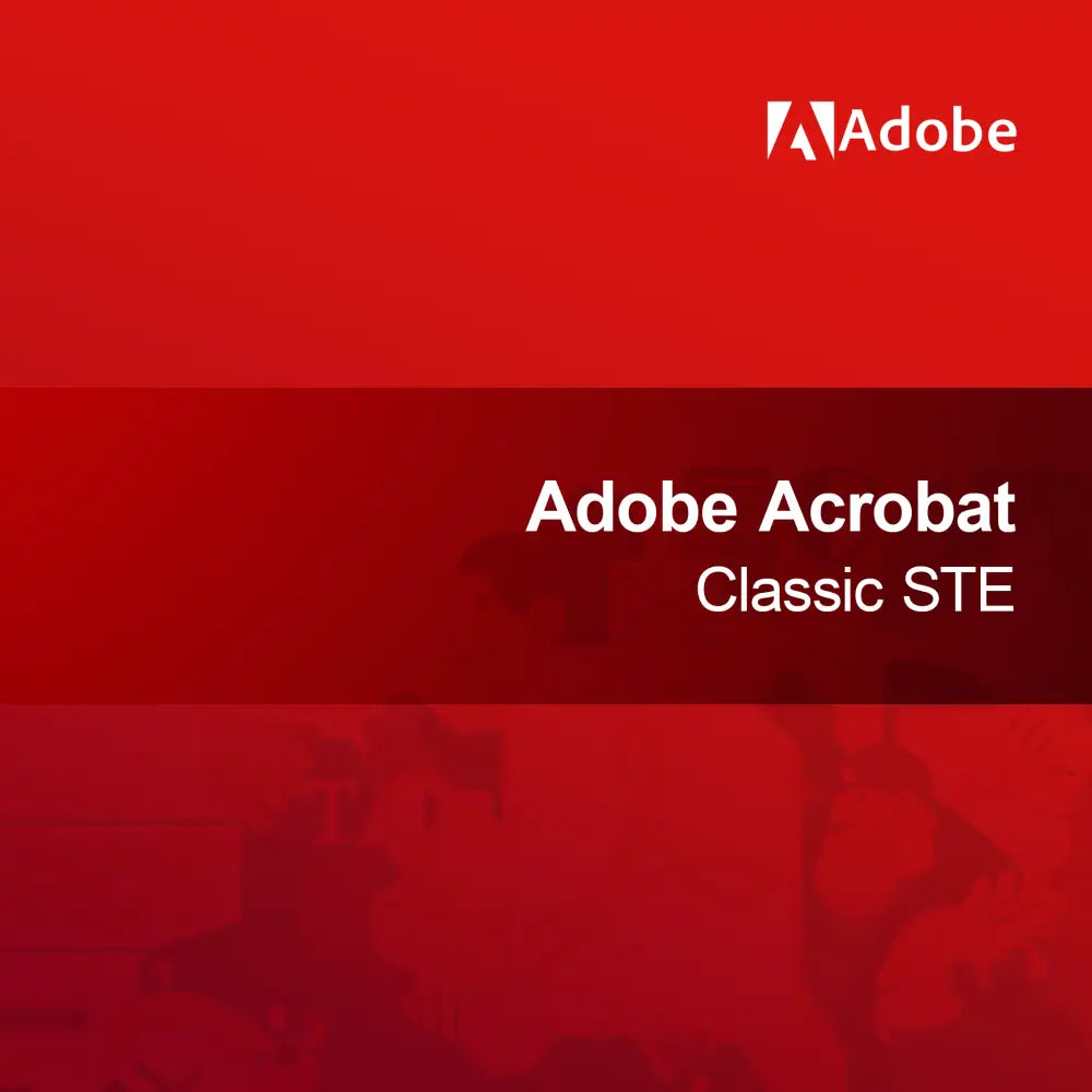 Adobe Acrobat Classic STE