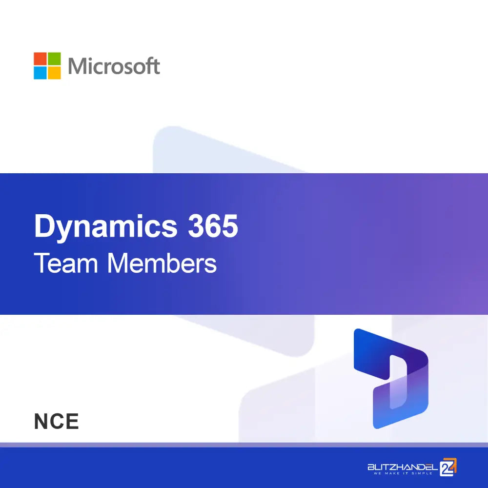 Dynamics 365 Team Members (NCE)