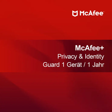 McAfee Privacy & Identity Guard - 1 Gerät - 1 Jahr