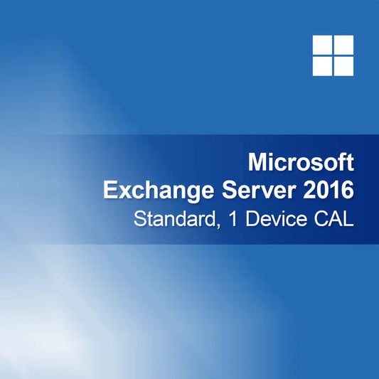 Microsoft Exchange Server 2016 Standard 1 Device CAL