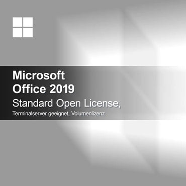 Microsoft Office 2019 Standard Open License Terminalserver geeignet Volumenlizenz