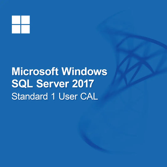 Microsoft SQL Server 2017 Standard 1 User CAL