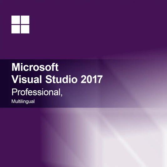 Microsoft Visual Studio 2017 Professional Multilingual