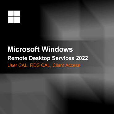 Microsoft Windows Remote Desktop Services 2022 User CAL RDS CAL Client Access License