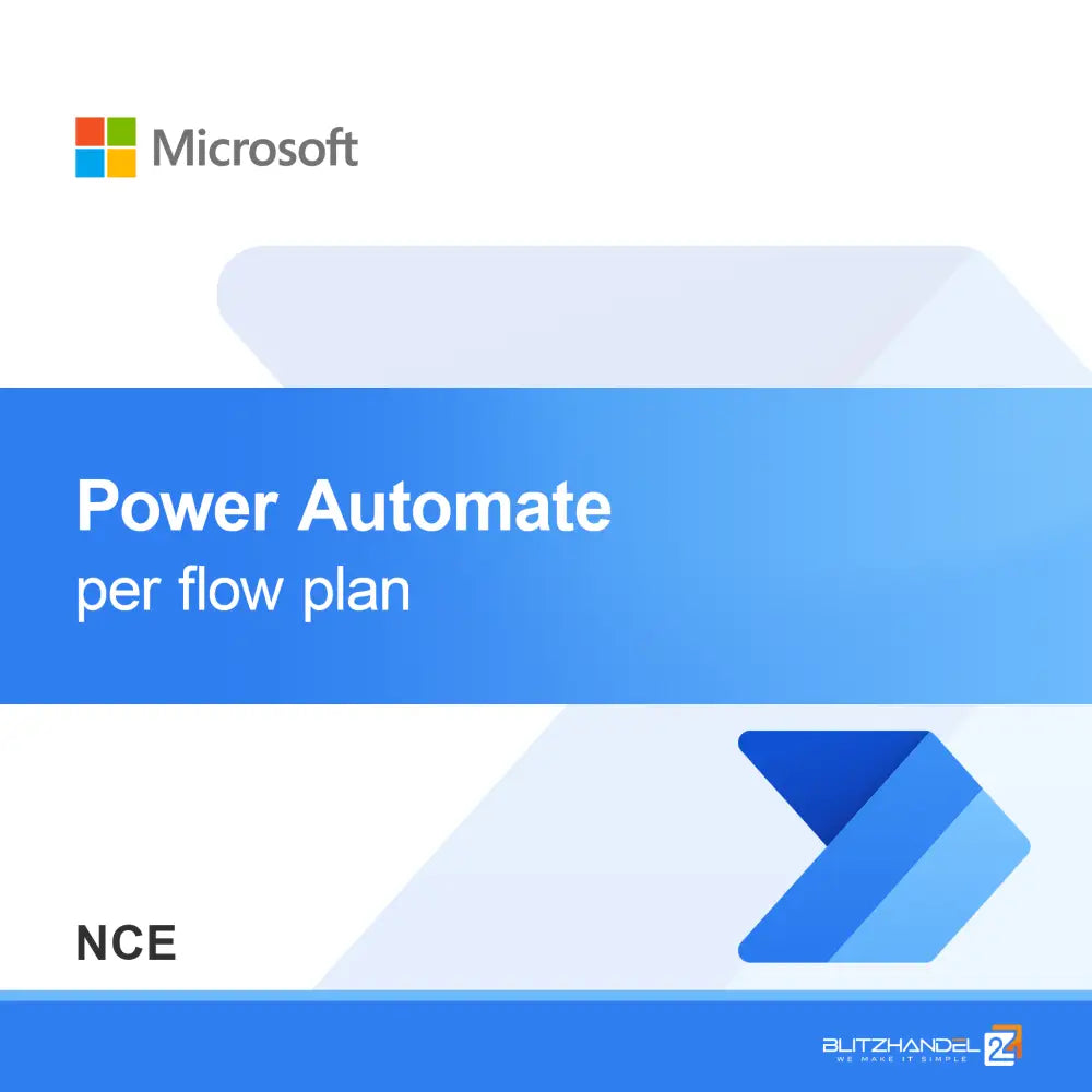Power Automate plan na przepływ (NCE)
