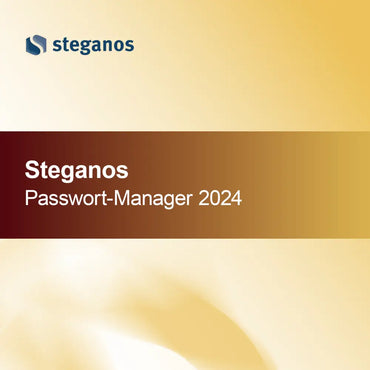 Steganos Passwort-Manager 2024 - 5 Geräte - 1 Jahr