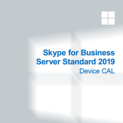 Skype for Business Server Standard 2019 Licencja Dostępu Urządzenia (Device CAL)
