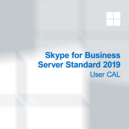 Skype za Business Server Standard 2019 uporabniška CAL