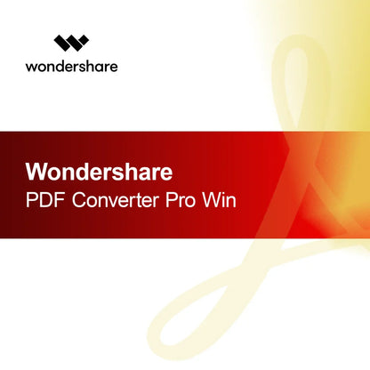 Wondershare PDF Převodník Pro Win